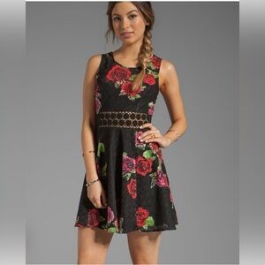 Free People Floral Sleeveless Dress